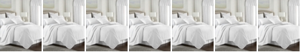 Colcha Linens Cambric White Comforter-King